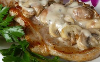 europe times european news cookery Mushroom Pork Chops food recipes