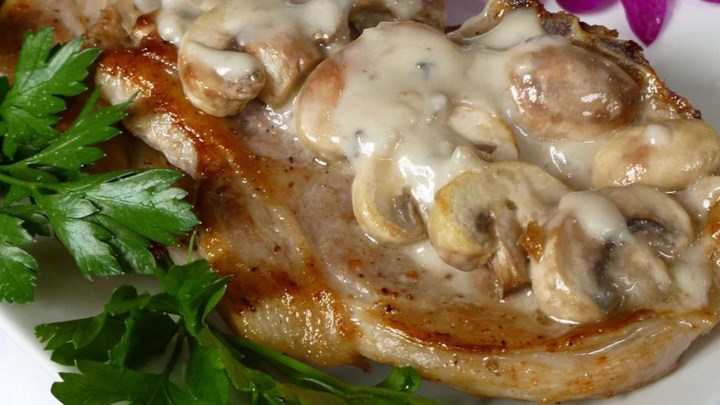 europe times european news cookery Mushroom Pork Chops food recipes