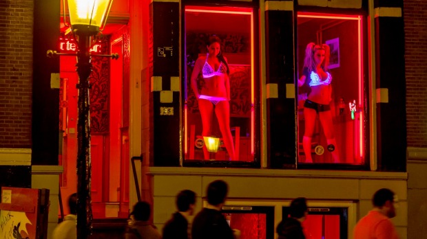 Amsterdam prostitutes light red district Amsterdam Red